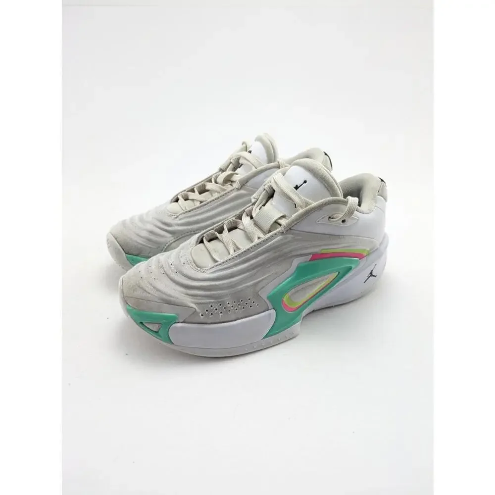 Youth Nike Air Jordan Luka 3 Photo‎ Finish 2024 White Shoes HQ5058-107 Size 5Y